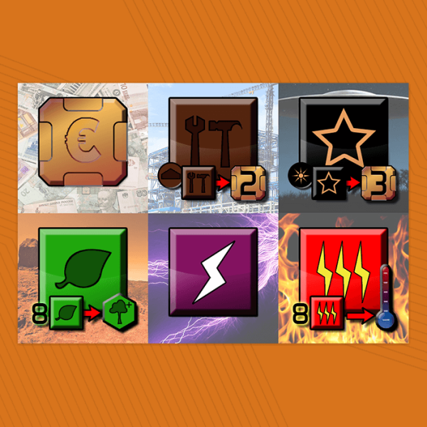 Terraforming Mars Sticker Sheet