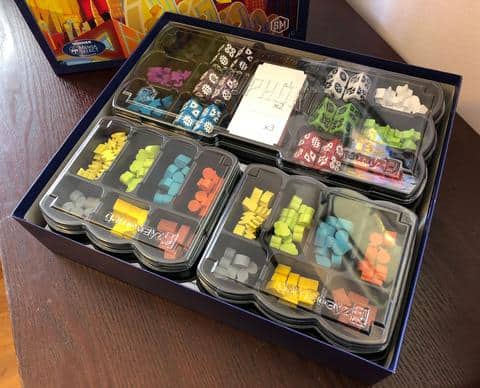 Euphoria box organizer with lids