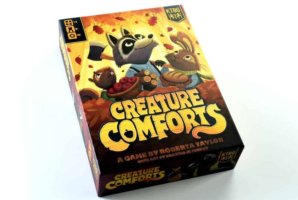 Creature Comforts board game box