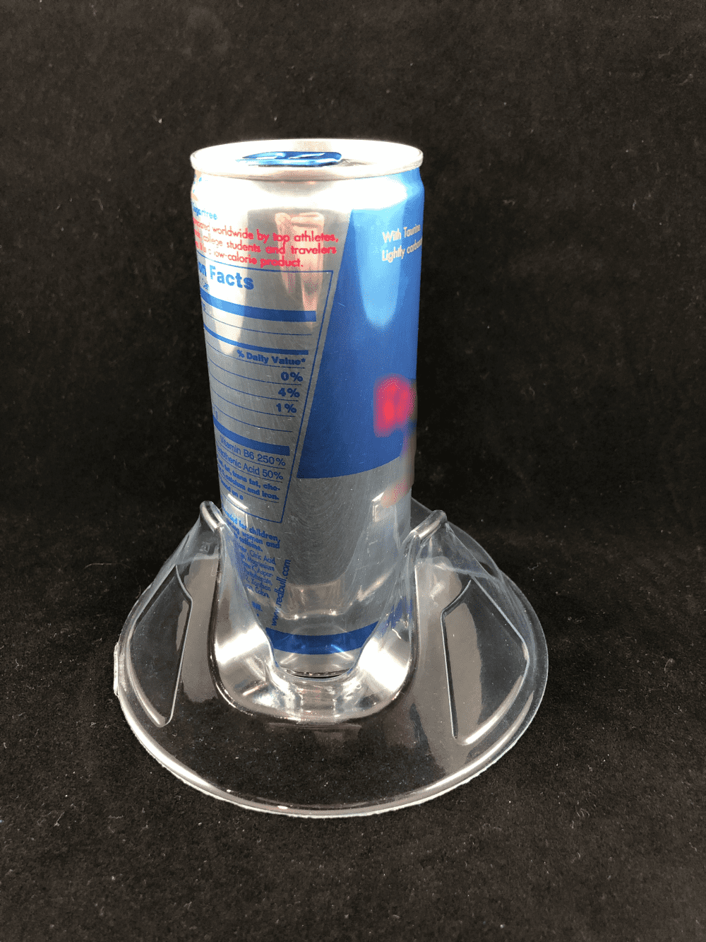 spill resistant coaster tall can