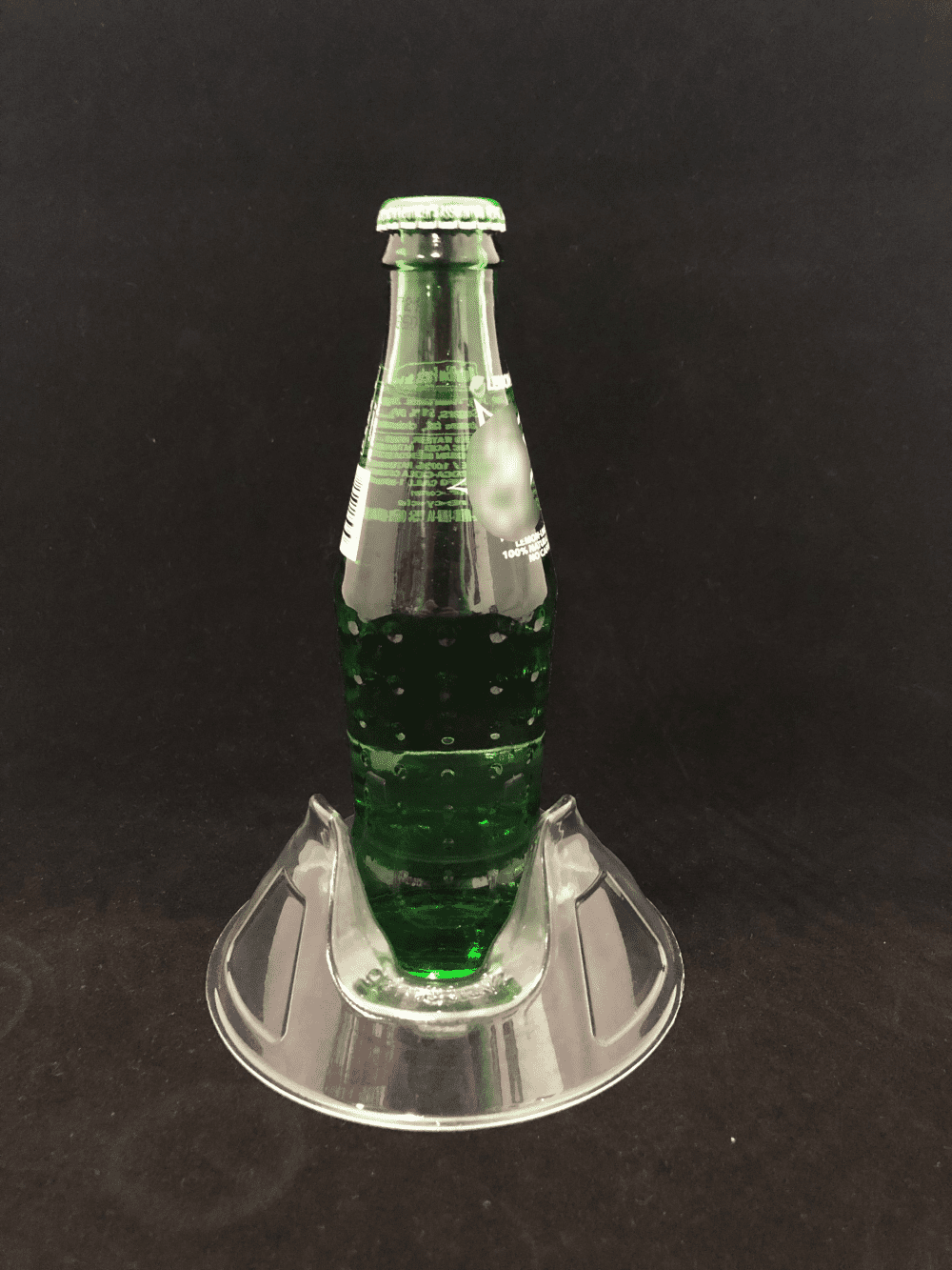 game table coaster bottle
