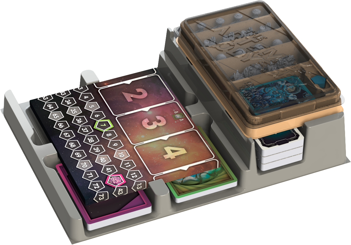 The Artemis Odyssey board game organizer insert